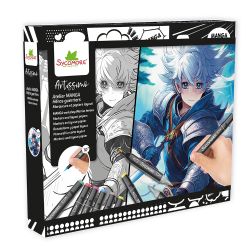 JC25 ARTISSIMO- 10 TABLEAUX ET MARQUEURS MANGA - ARTS MARTIAUX